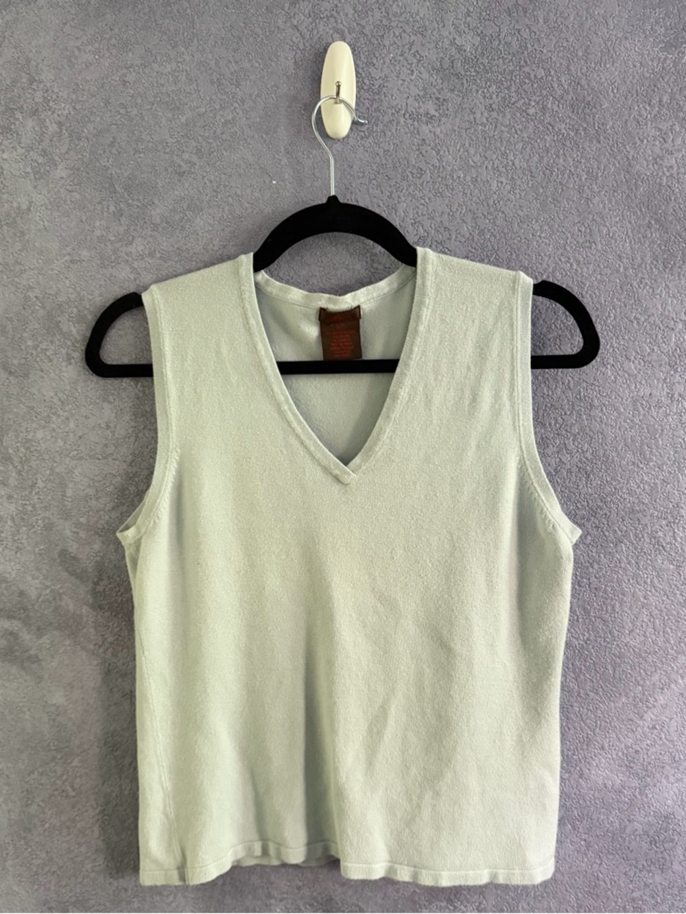 Vintage Danier Sleeveless Top (Used — Excellent) • Size: S